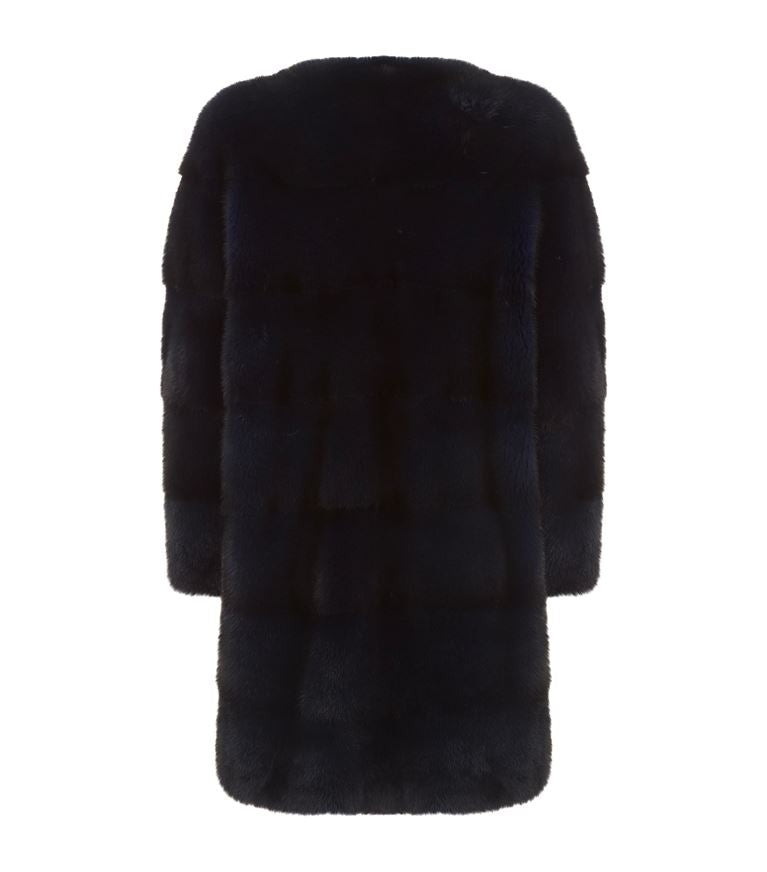 Sarah Long (80cm) Mink Fur Coat