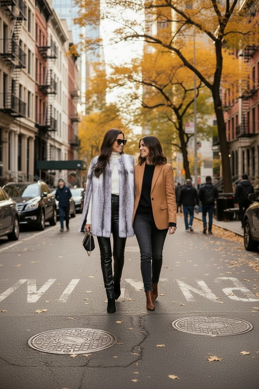 Maria Mink Cape From Lilly e Violetta 