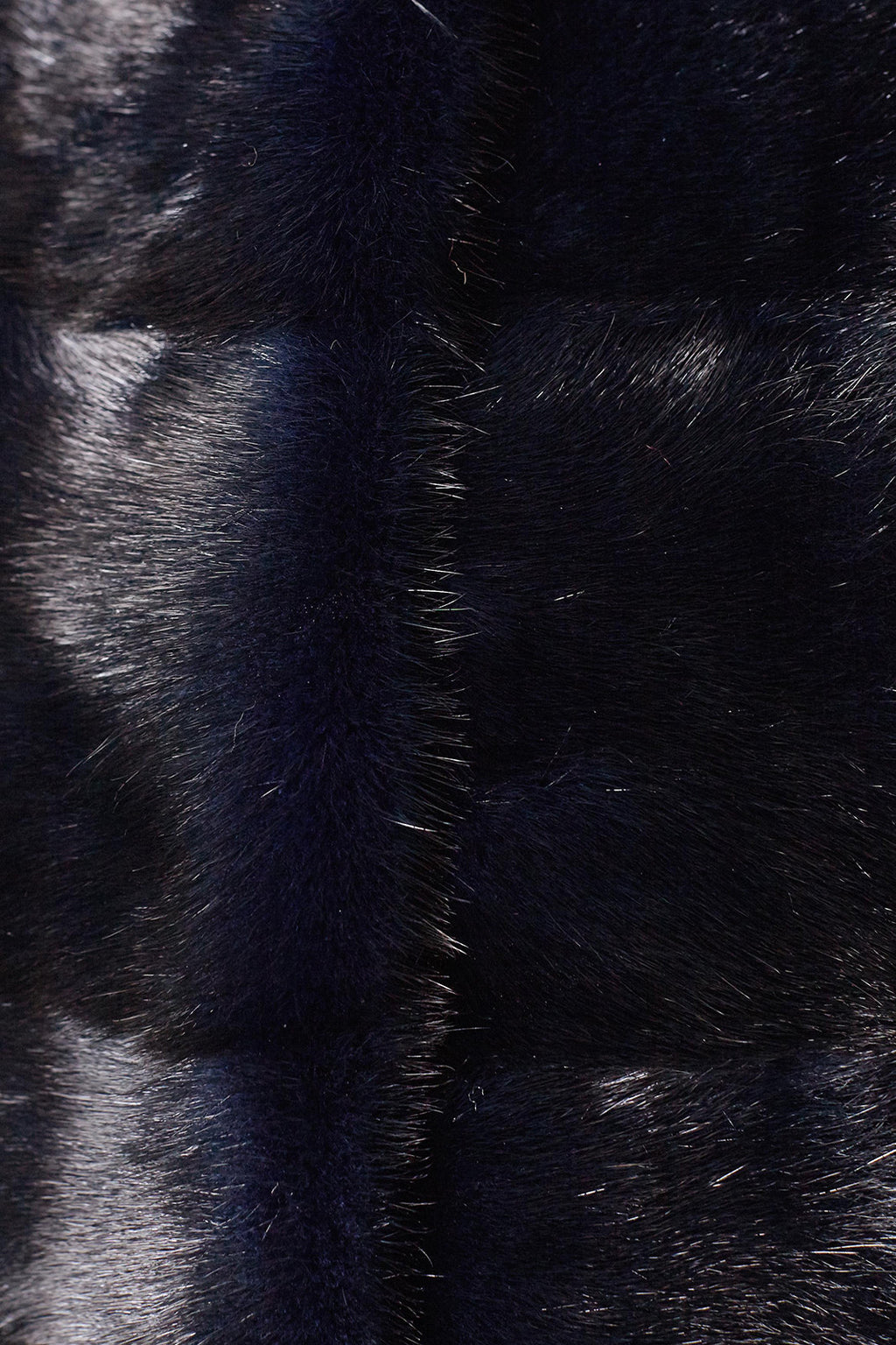 noah womens mink jacket with collar Blu 6