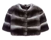 Load image into Gallery viewer, Chinchilla Mini Fur Jacket
