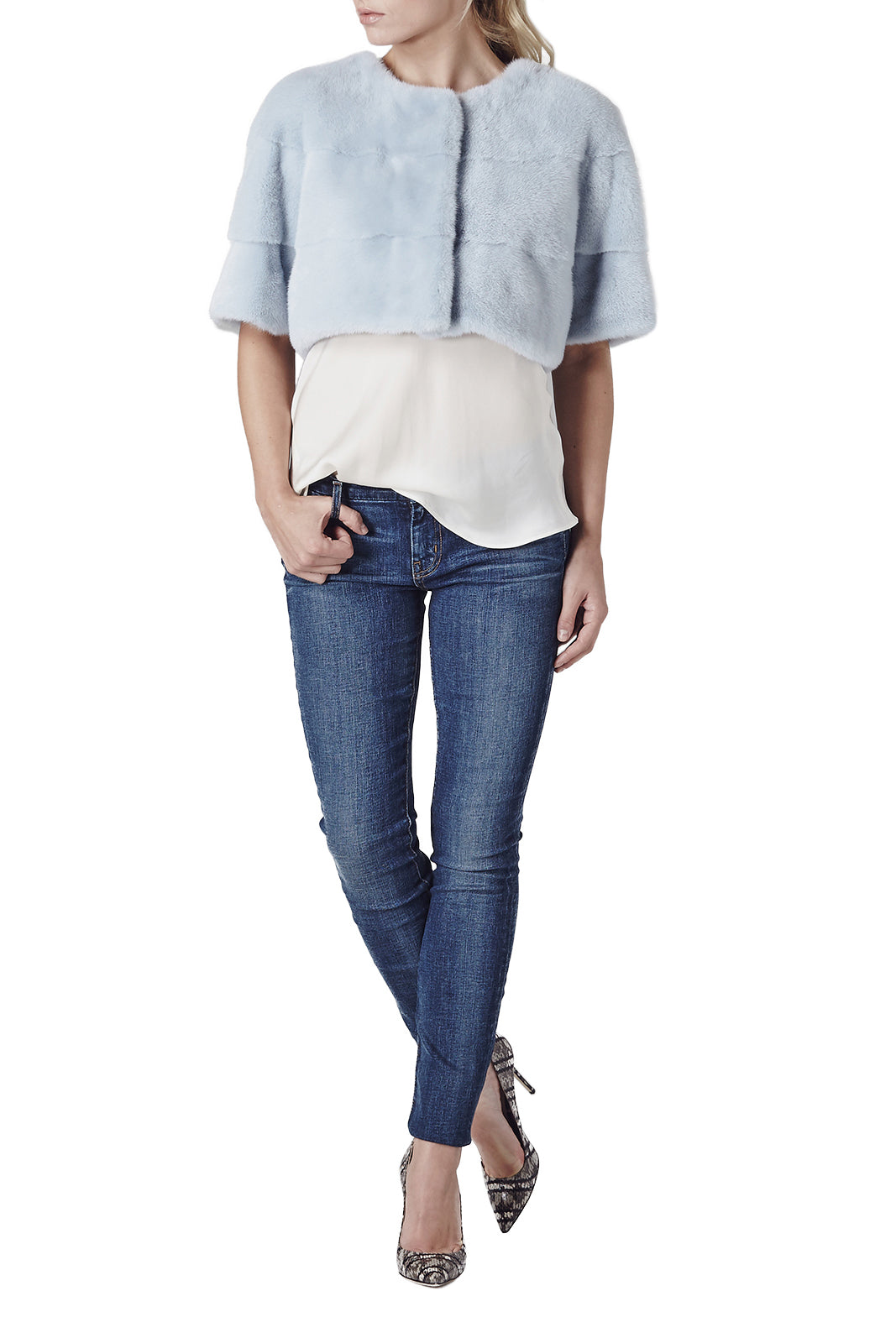 sarah womens mini mink jacket Cielo 2