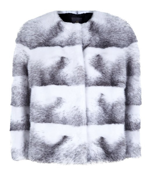 Sarah Mink Fur Jacket Crossmink