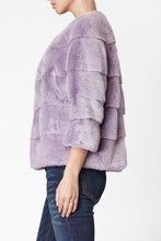 Load image into Gallery viewer, sarah womens mink jacket Violetta 3
