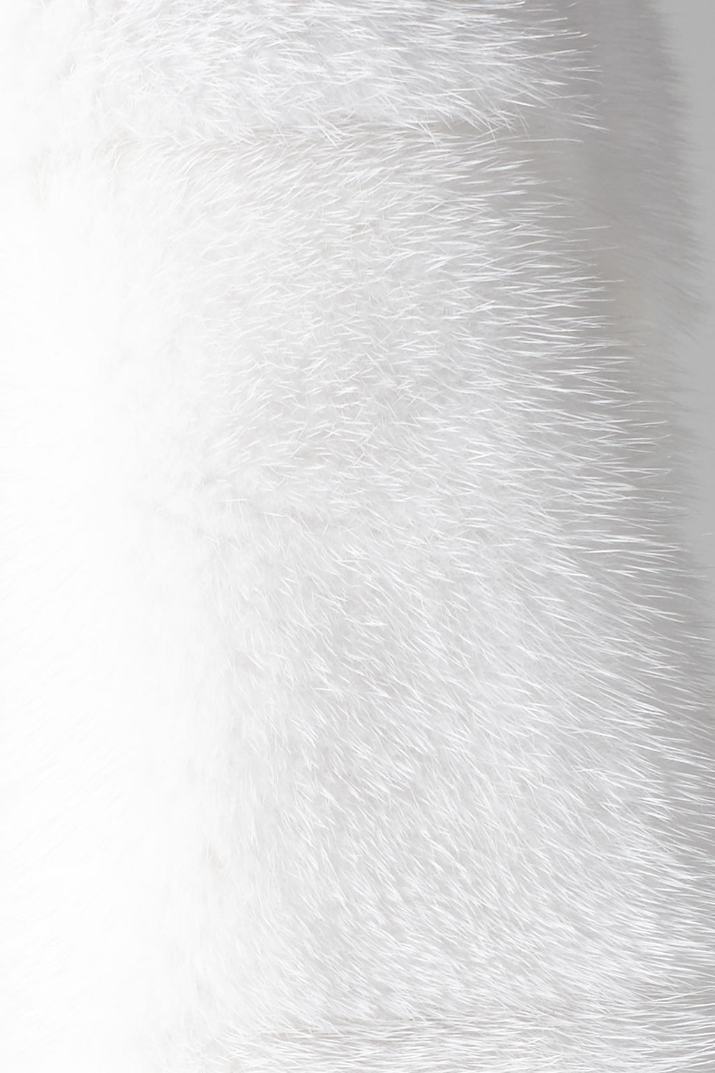 rosie womens mink jacket with collar Bianco 5