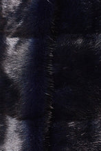Load image into Gallery viewer, esmeralda womens short mink jacket Blu 5
