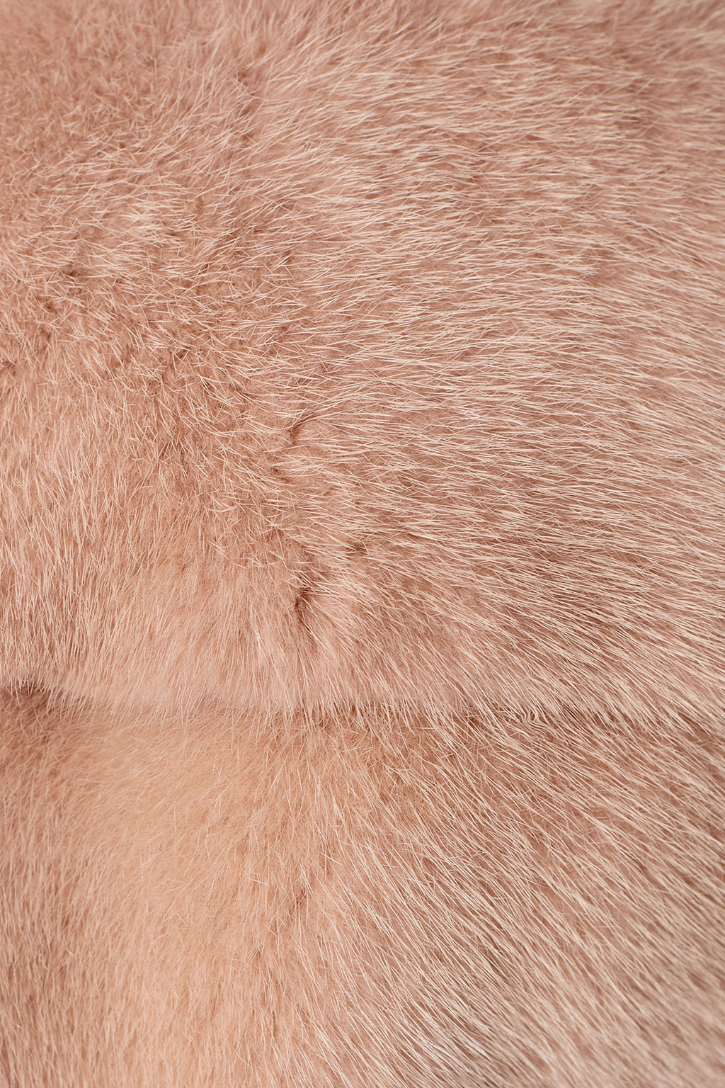 katie hoody womens mink hooded coat Cipria 5